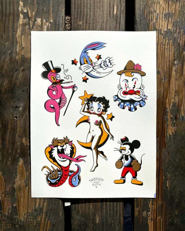 Tattoo artwork [object Object]