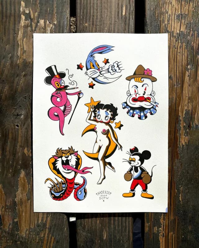 Tattoo artwork [object Object]