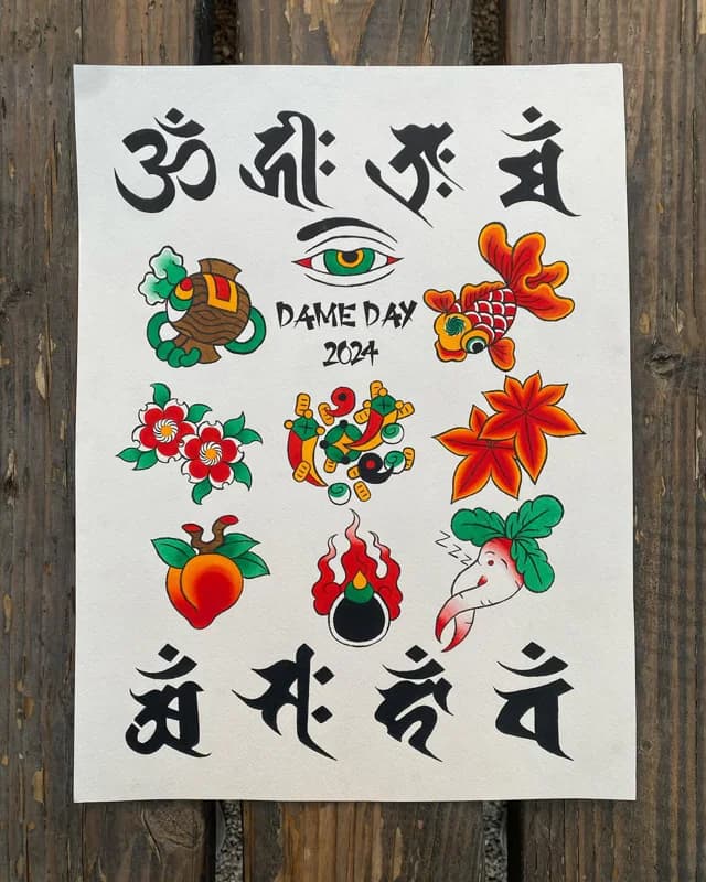 Tattoo artwork [object Object]