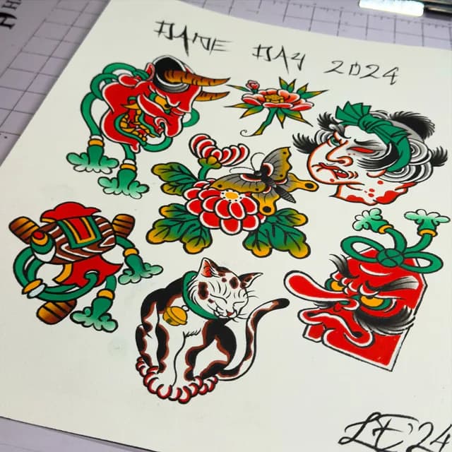 Tattoo artwork [object Object]