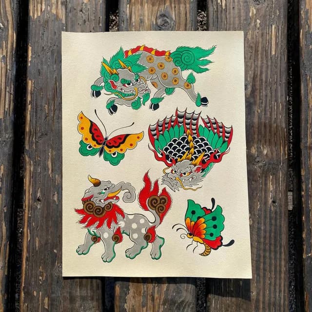 Tattoo artwork [object Object]